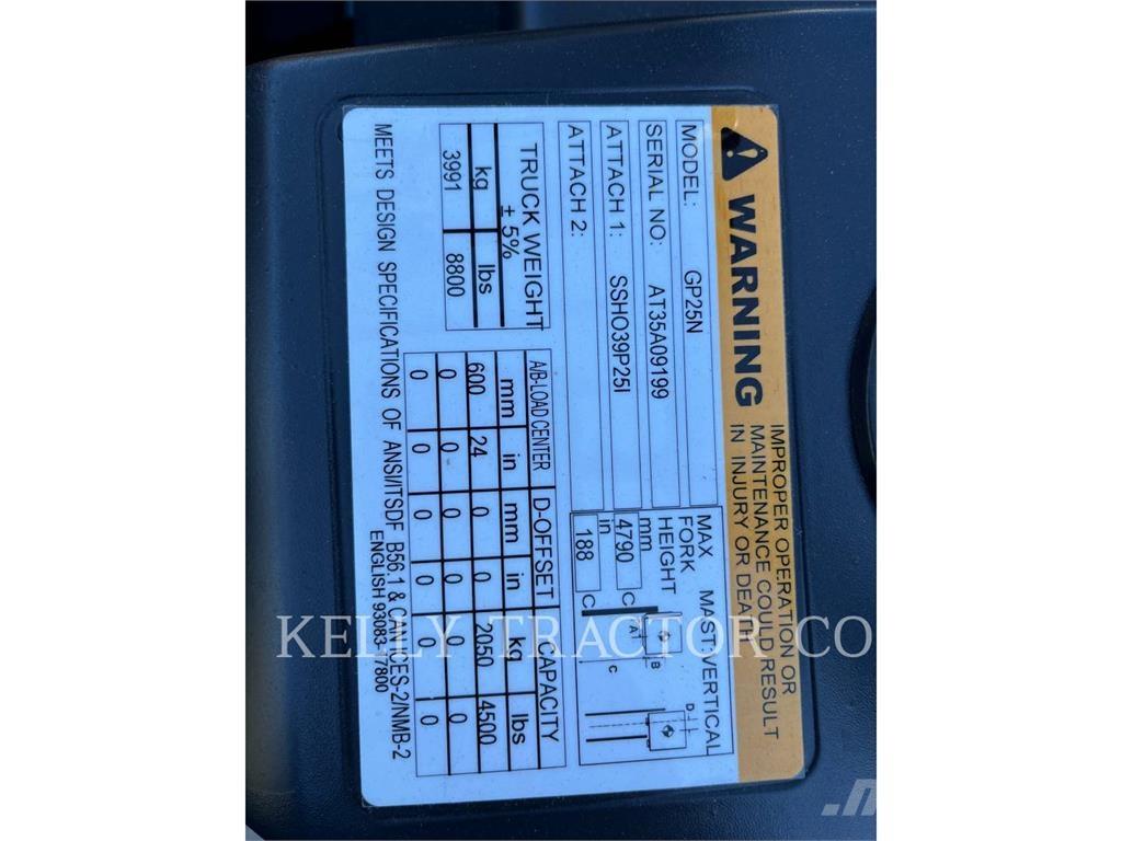 CAT GP25N 其他叉车