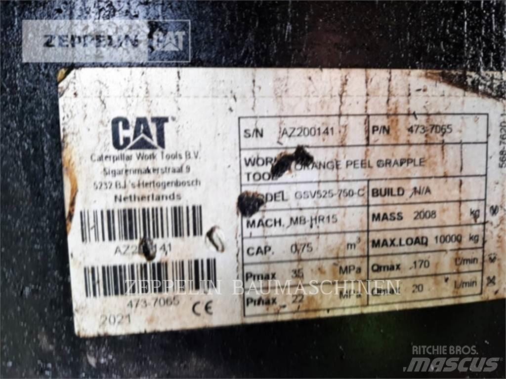 CAT GSV525 MEHRSCHALEN 抓斗