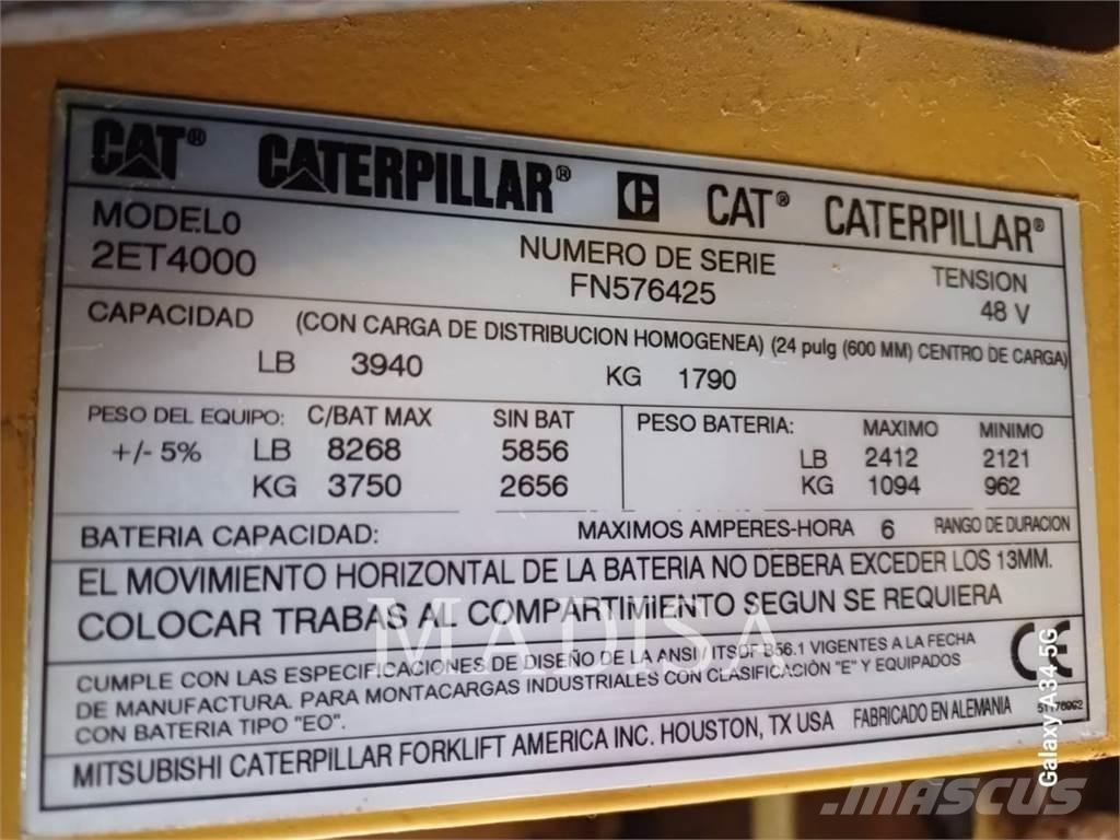 CAT LIFT TRUCKS 2ET4000 其他叉车
