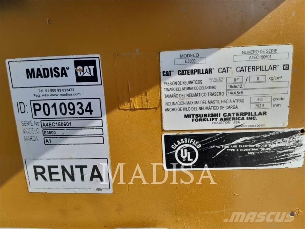 CAT LIFT TRUCKS E3500 其他叉车