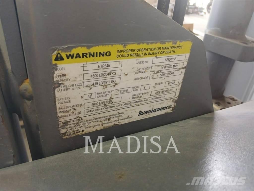 CAT LIFT TRUCKS ETR345A 其他叉车