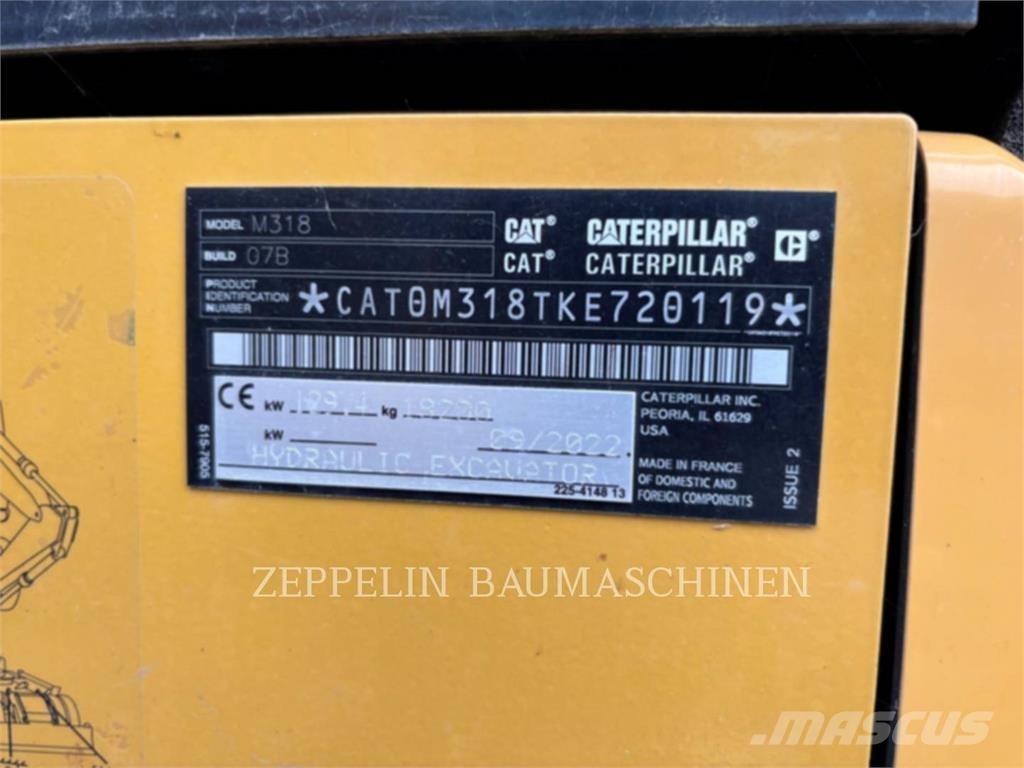 CAT M318-07A 轮式挖掘机