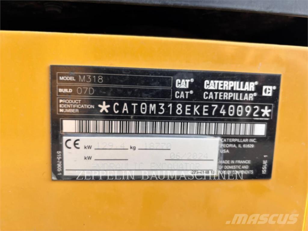CAT M318-07A 轮式挖掘机
