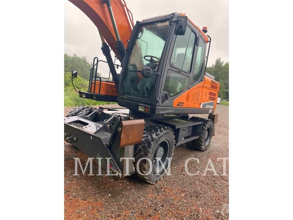 Doosan DX140W-5 轮式挖掘机