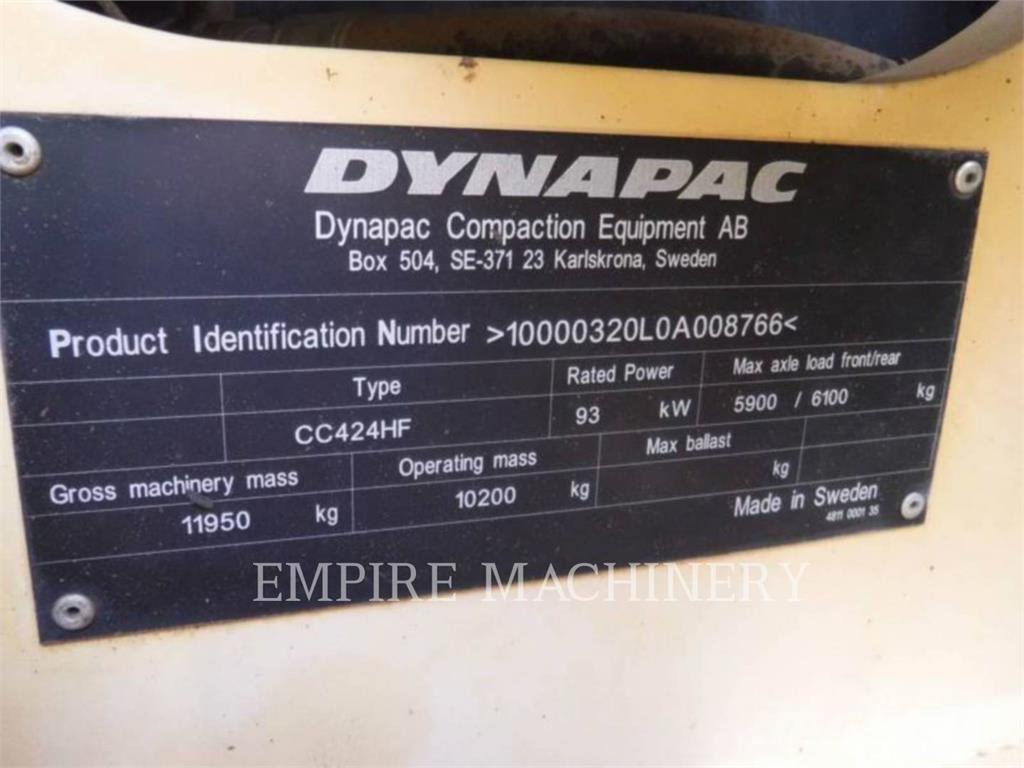 Dynapac CC424HF 双轮压路机
