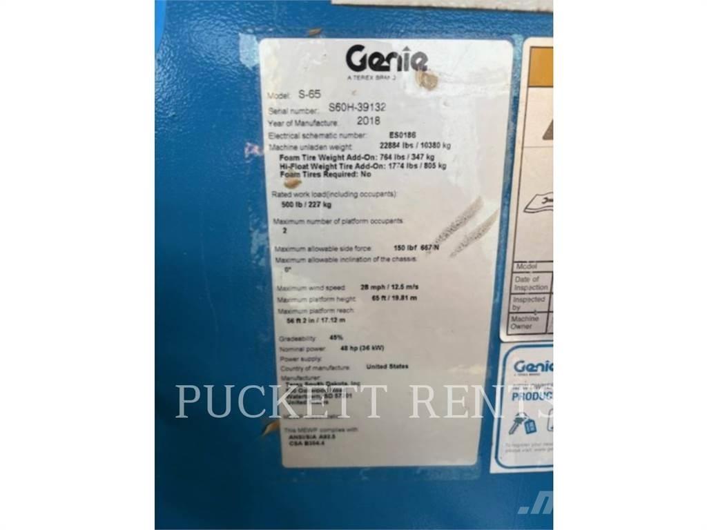 Genie S-65 曲臂高空工作平台