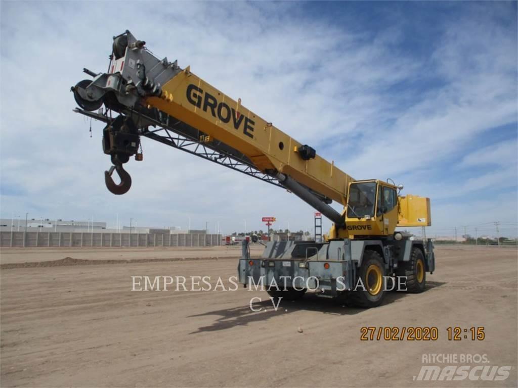 Grove RT600E 全地面起重机︳移动式起重机