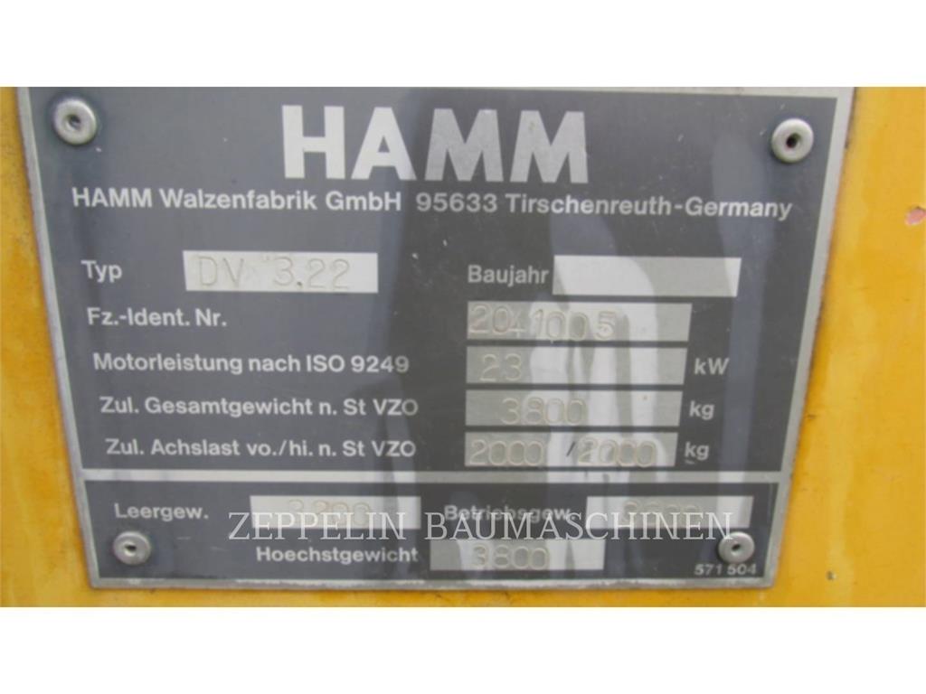 Hamm DV3.22 土壤压实机
