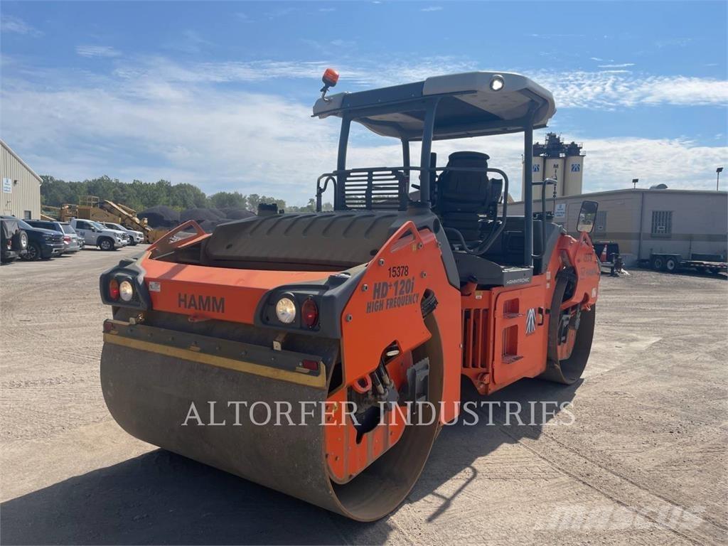 Hamm HD120IW-HF 双轮压路机