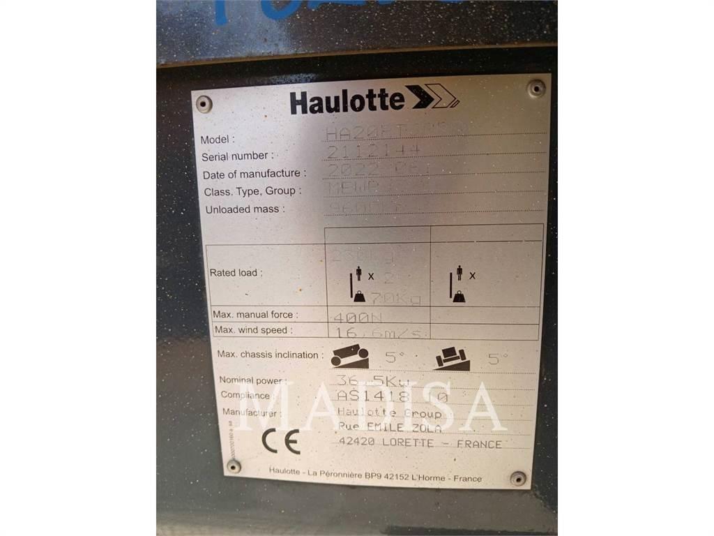 Haulotte HA20RTJPRO 曲臂高空工作平台