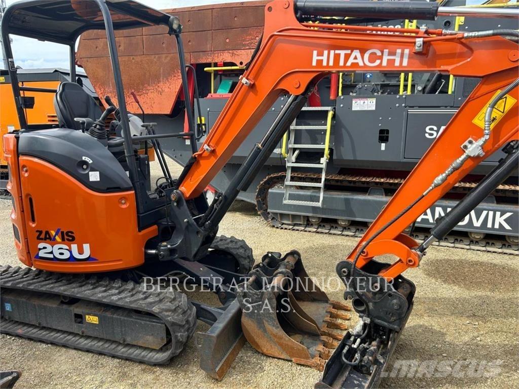 Hitachi ZX26U-6 履带挖掘机