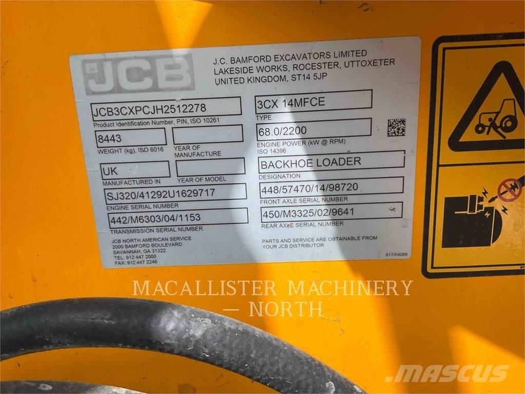 JCB 3CX 反铲装载机