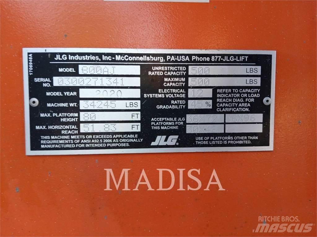 JLG 800 AJ 曲臂高空工作平台