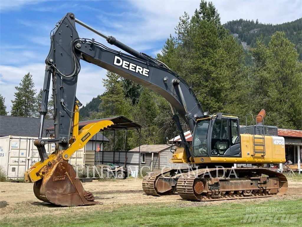 John Deere 470G 履带挖掘机