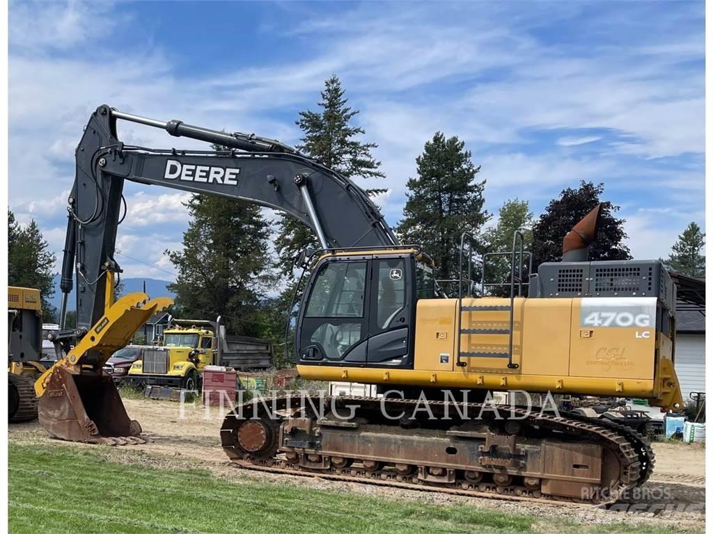 John Deere 470G 履带挖掘机