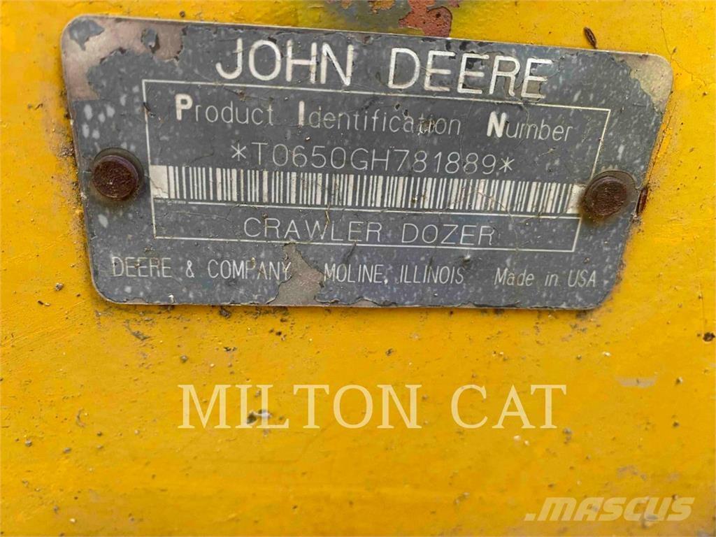 John Deere 650G 履带式推土机