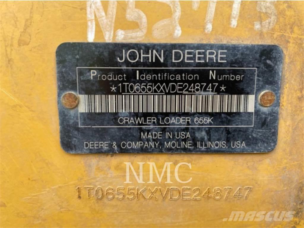 John Deere 655 履带式装载机