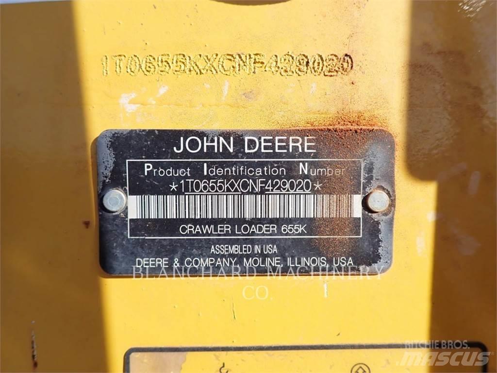John Deere 655K 履带式装载机