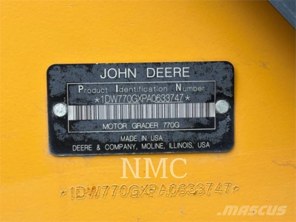 John Deere 770G 平地机/推土机