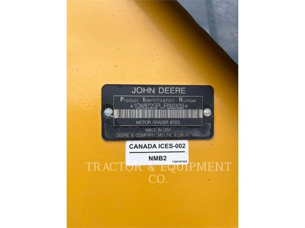 John Deere 872GP 平地机/推土机
