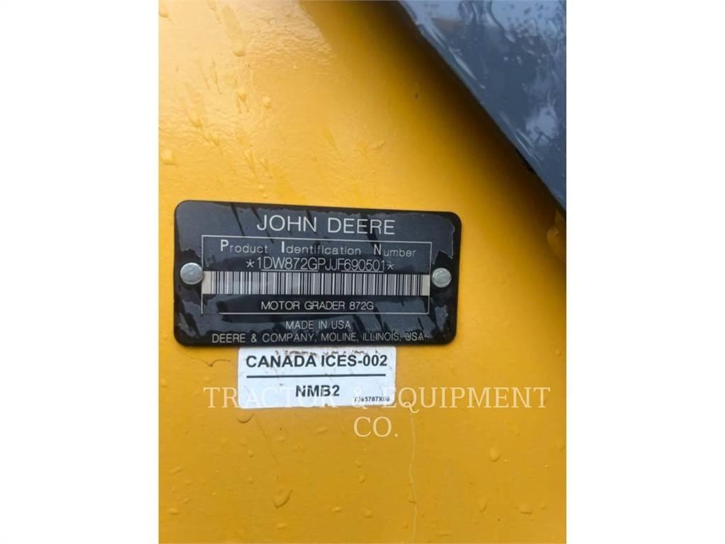 John Deere 872GP 平地机/推土机