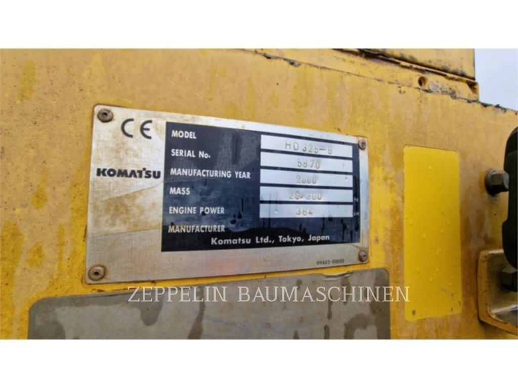 Komatsu HD325-6 铰接式自卸车