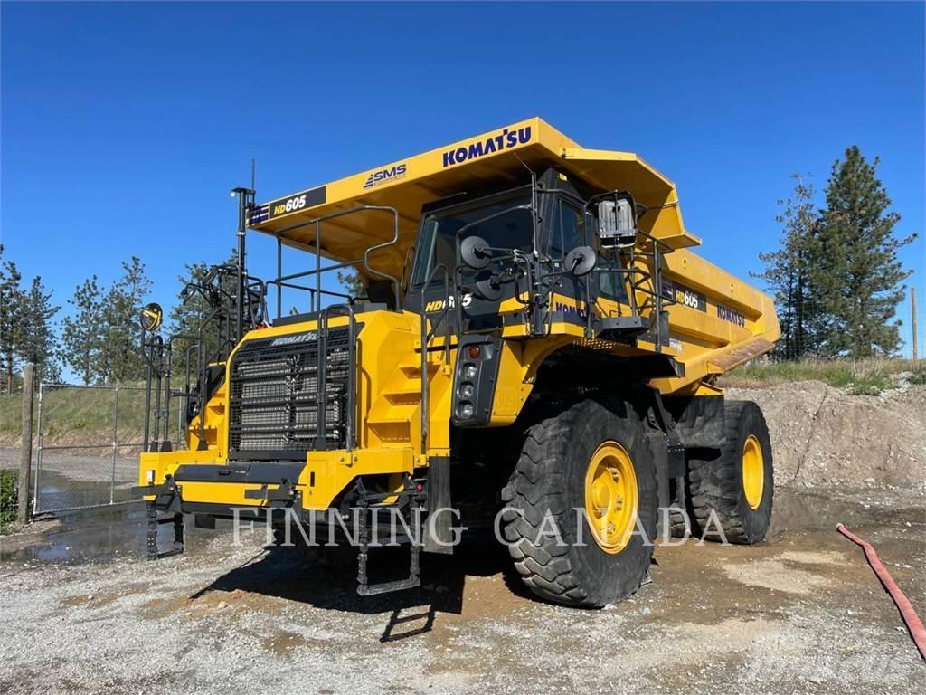 Komatsu HD605-8 铰接式自卸车