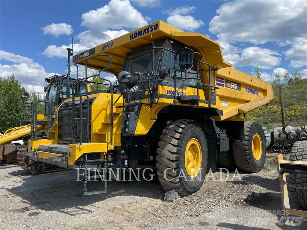 Komatsu HD605-8 铰接式自卸车