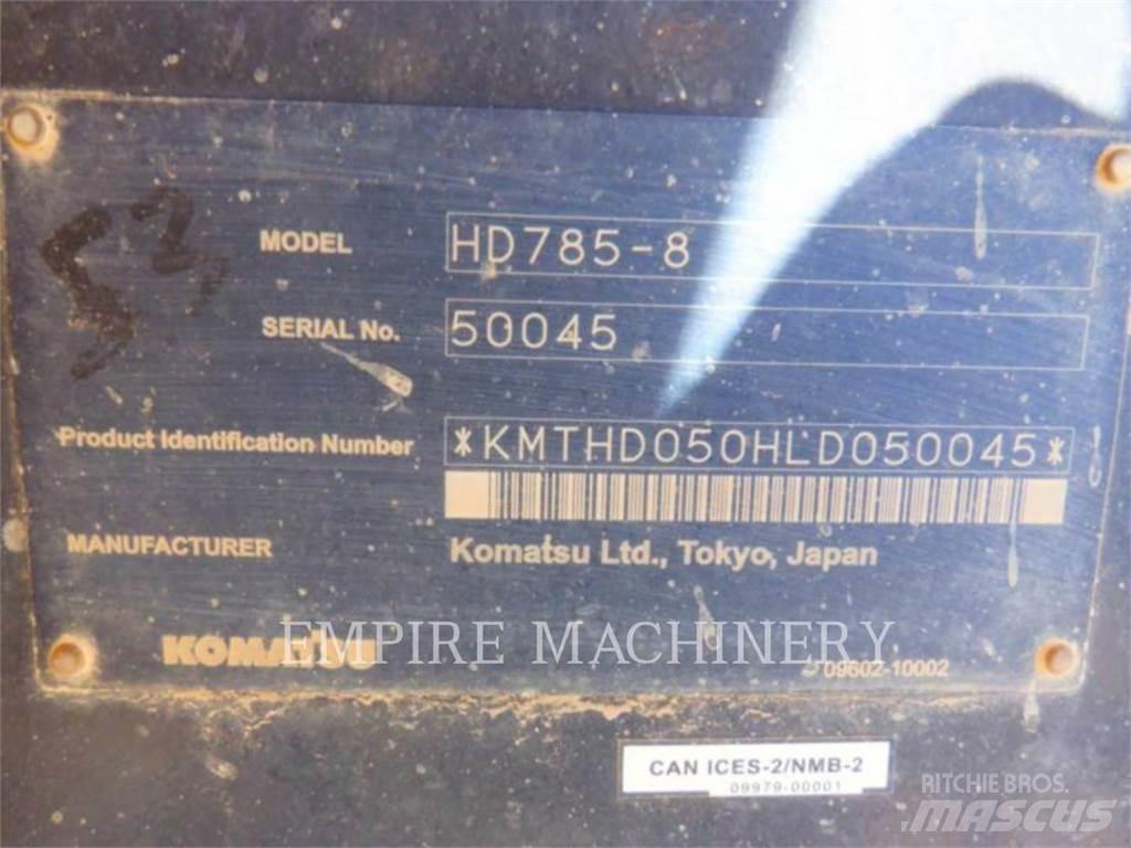 Komatsu HD785-8 铰接式自卸车