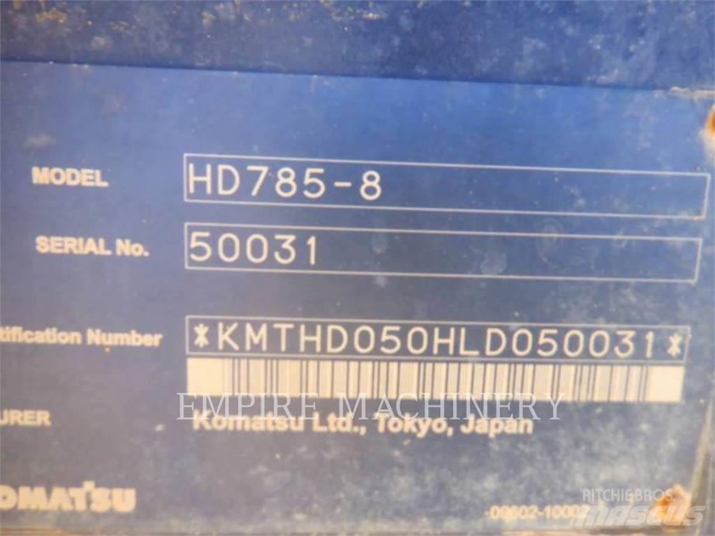 Komatsu HD785-8 铰接式自卸车