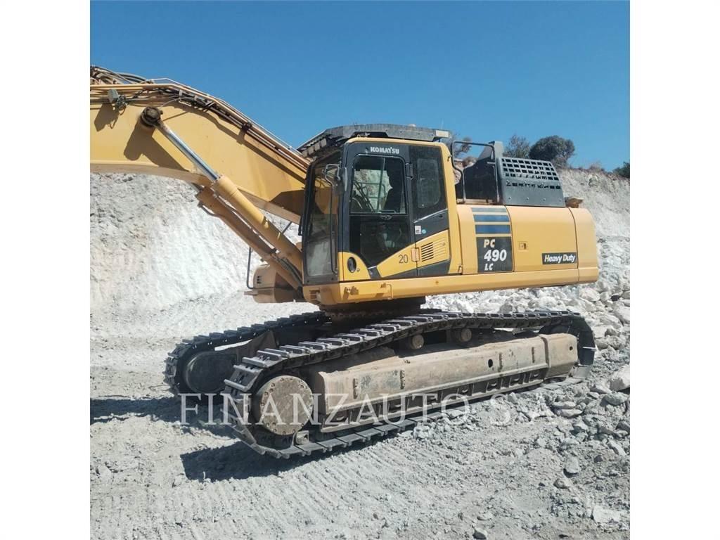 Komatsu PC490 履带挖掘机