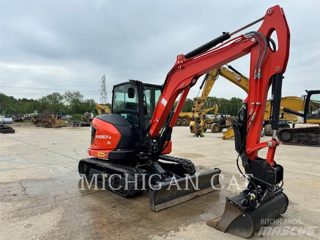 Kubota KX057-4 履带挖掘机