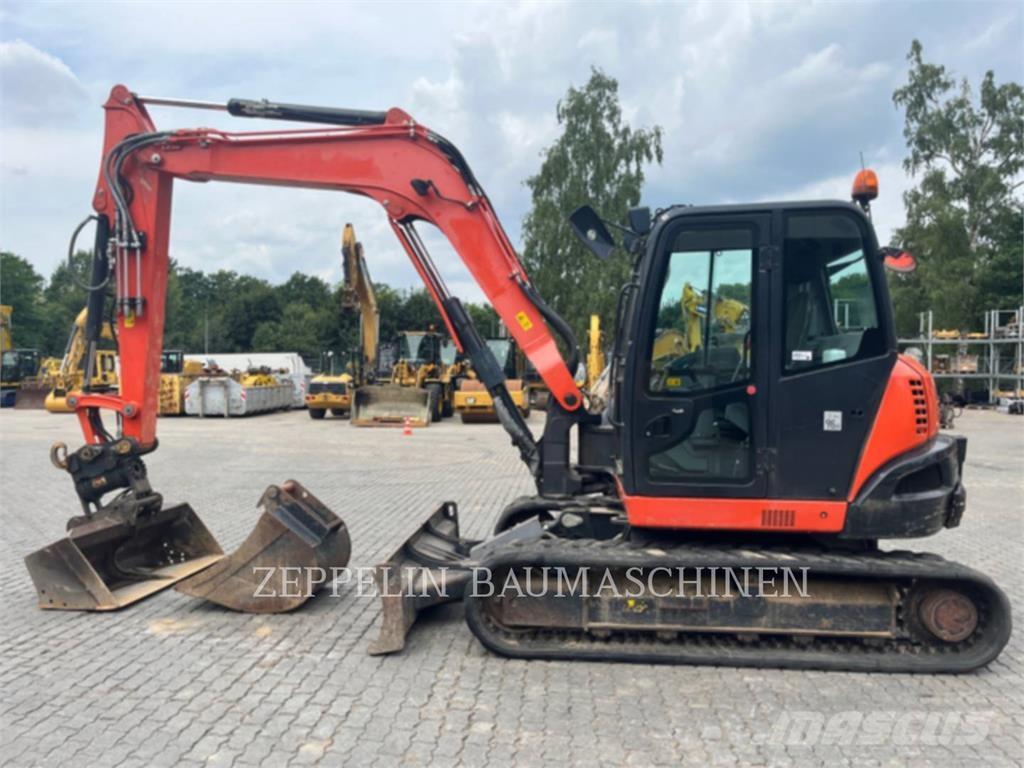 Kubota KX080-4 履带挖掘机