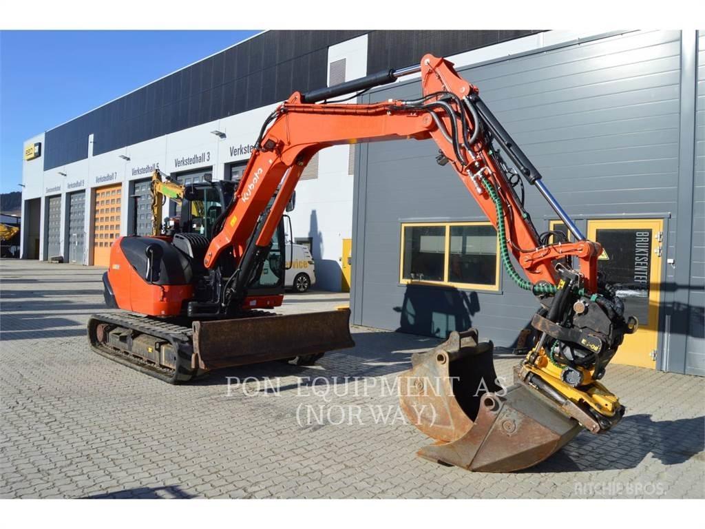 Kubota KX80 履带挖掘机