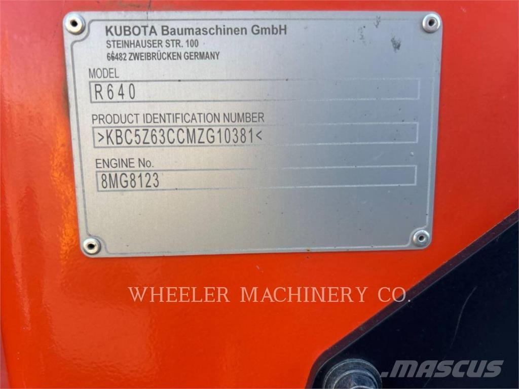 Kubota R640 CWL 轮式装载机