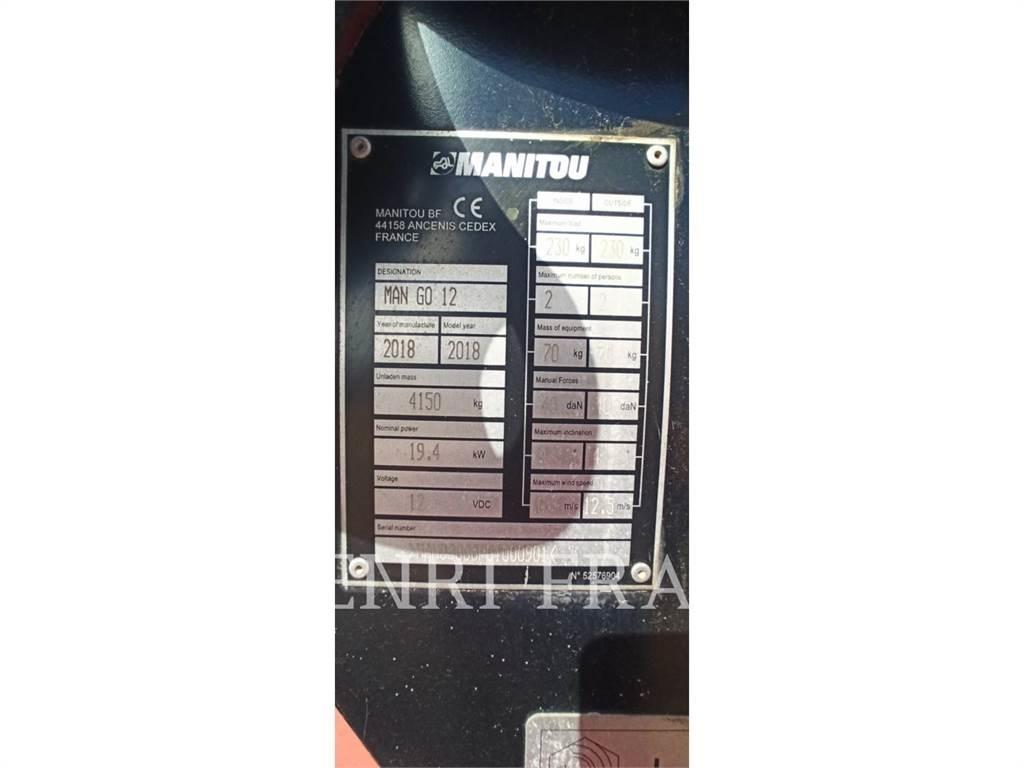 Manitou BF S.A. MANGO12 曲臂高空工作平台