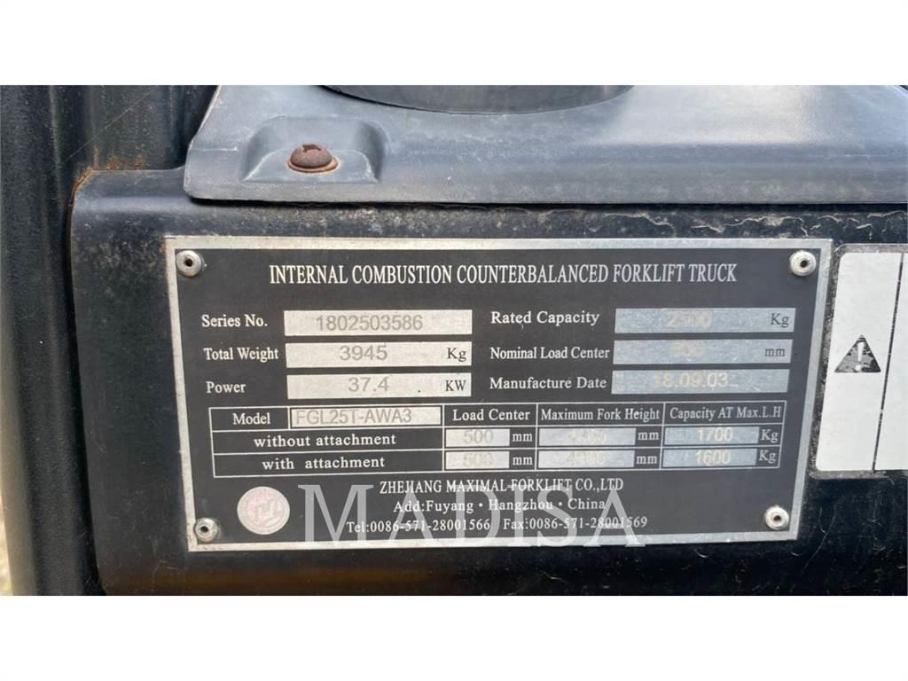 MAXI-LIFT FGL25T-WA3 其他叉车