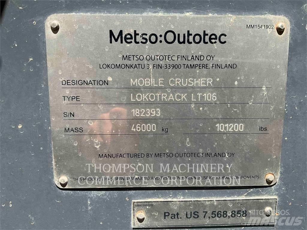 Metso LT106 移动式破碎机