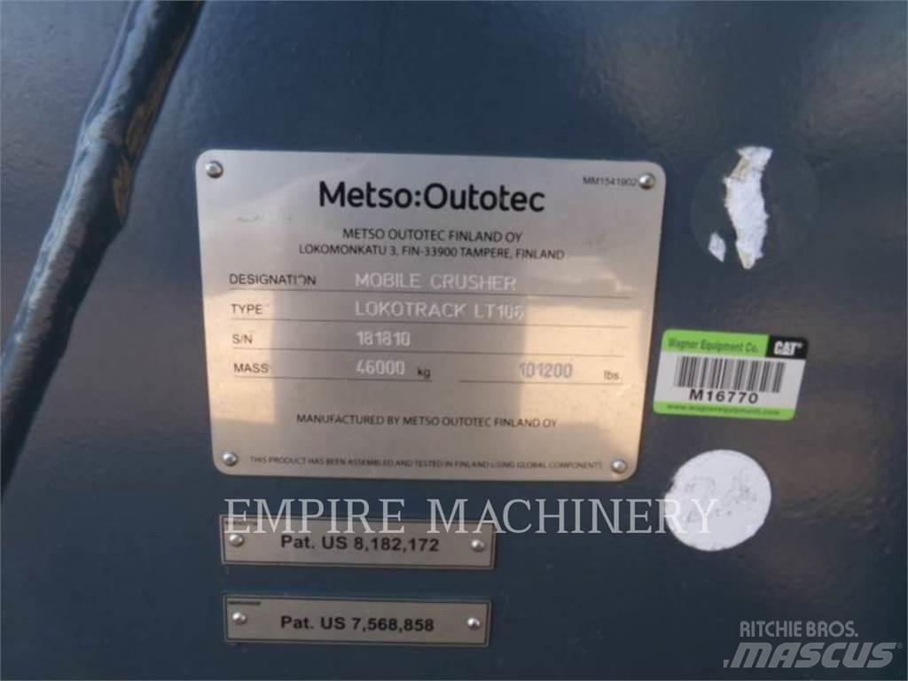 Metso LT106 移动式破碎机