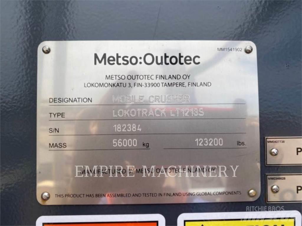 Metso LT1213S 移动式破碎机