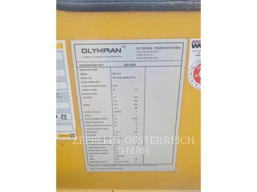 Olympian CAT GEP 18-6 其它发电机