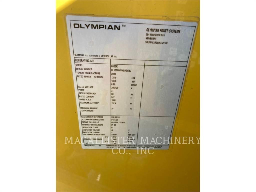 Olympian G100F3 柴油发电机