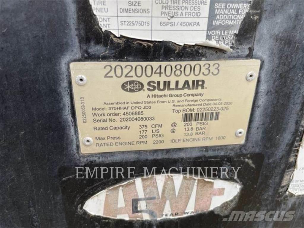 Sullair DPQ375HHAF 压缩机