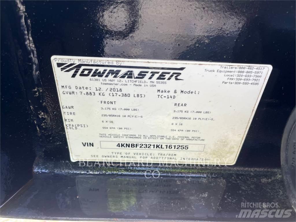 TOWMASTER TC-14D 其他拖车