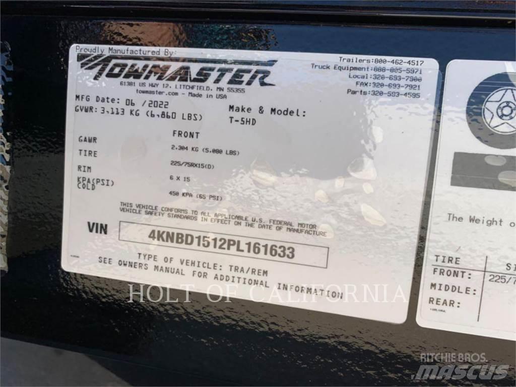 TOWMASTER TRLR DMP10 其他拖车