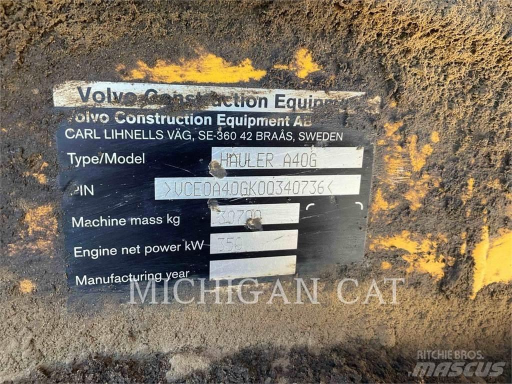 Volvo A40G 铰接式自卸车