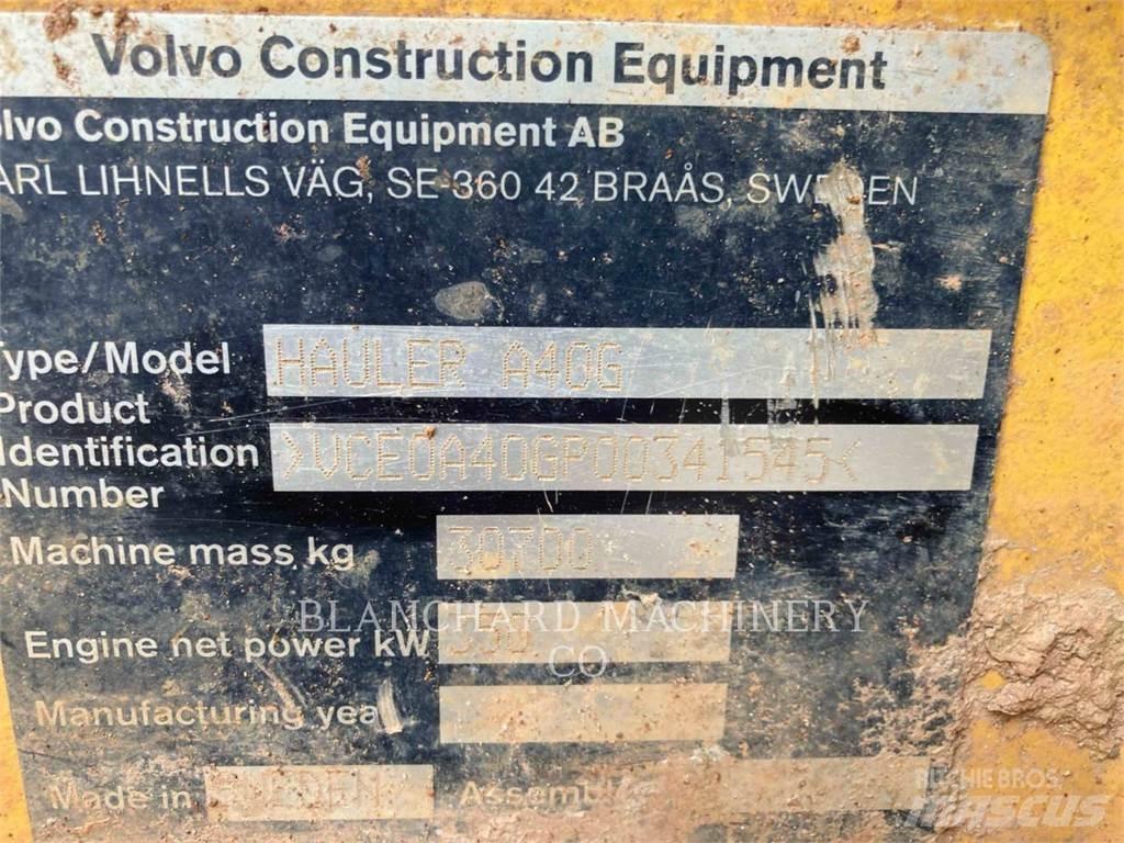 Volvo A40G 铰接式自卸车
