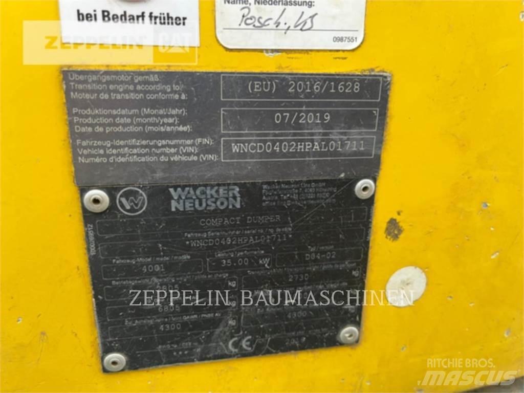 Wacker 4001 铰接式自卸车