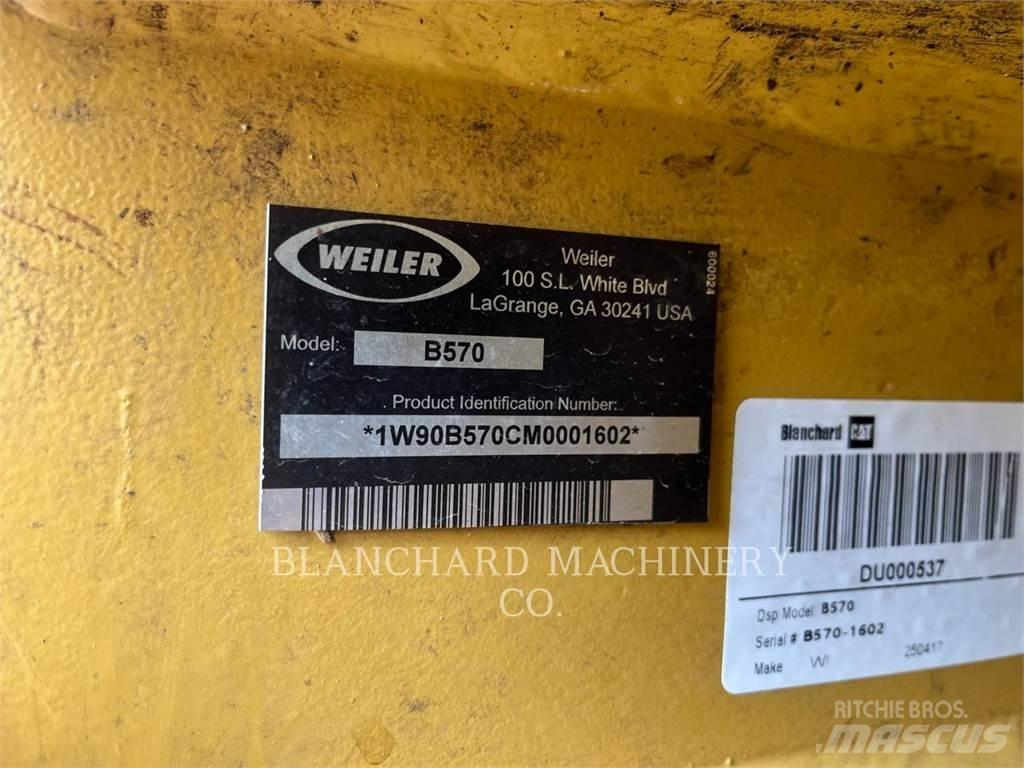 Weiler B570 伐木机