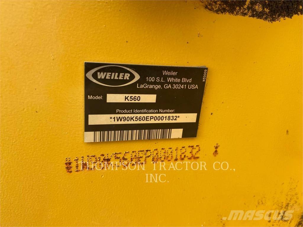Weiler K560FV 筑床机